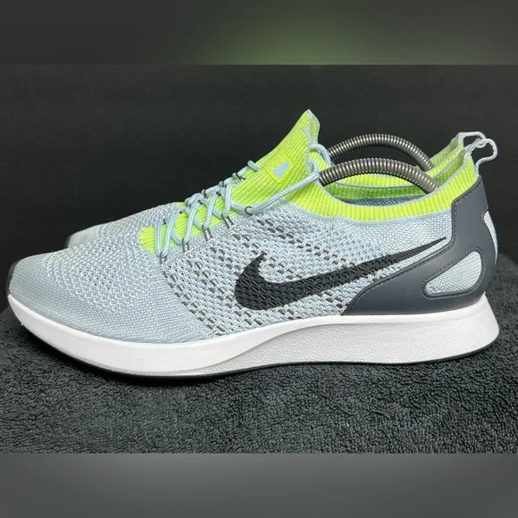 Size 11- Nike Air Zoom Mariah Flyknit Racer Hydrogen Blue NWOB RARE - Picture 1 of 9